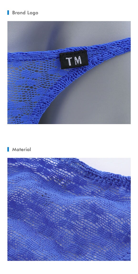 ティーエム コレクション Soft woolly lace ハギナシシャープ TB M メンズ ビキニ Tバック Gスト TM collection