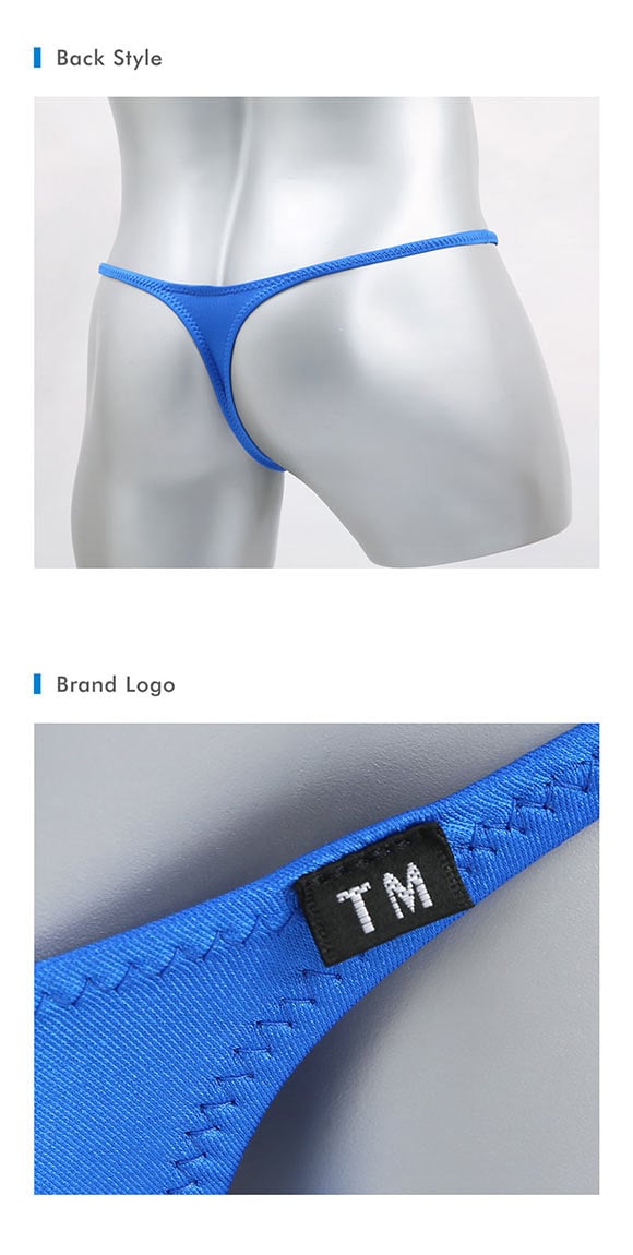 ティーエム コレクション 水着素材 sexy ML メンズ 前とじ Tバック TM collection