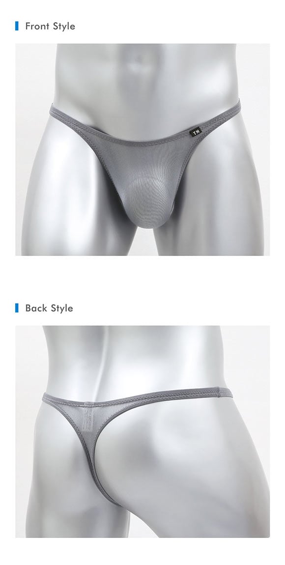 ティーエム コレクション Clearskin 股下細め DARK Tバック メンズ ビキニ 日本製 TM collection