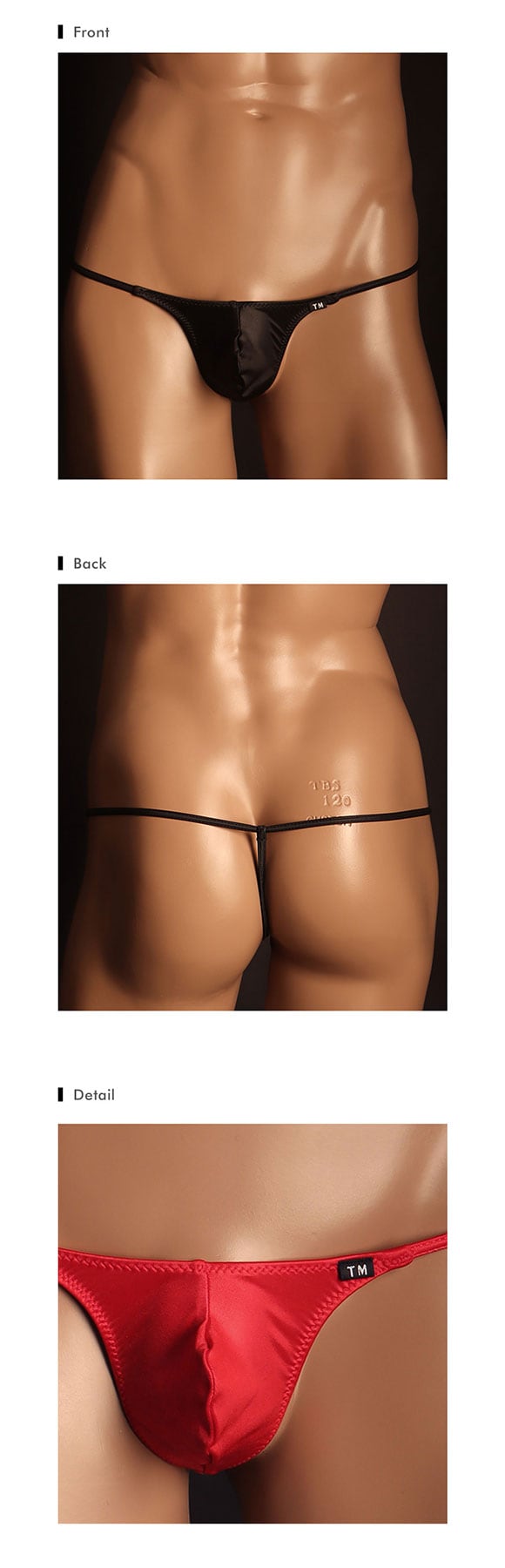 ティーエム コレクション YKS クチバシ トライアングル G-STRING Gストリング Tバック メンズ TM collection