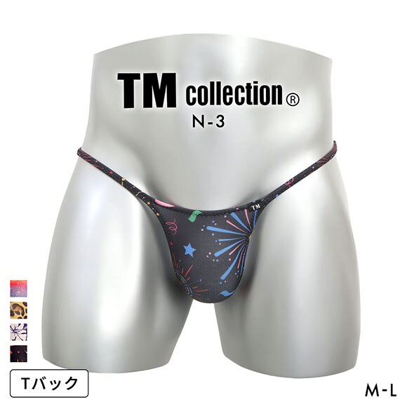 ティーエム コレクション N-3 Variety of patterns ハギナシシャープ TB Tバック ビキニ メンズ TM collection 日本製