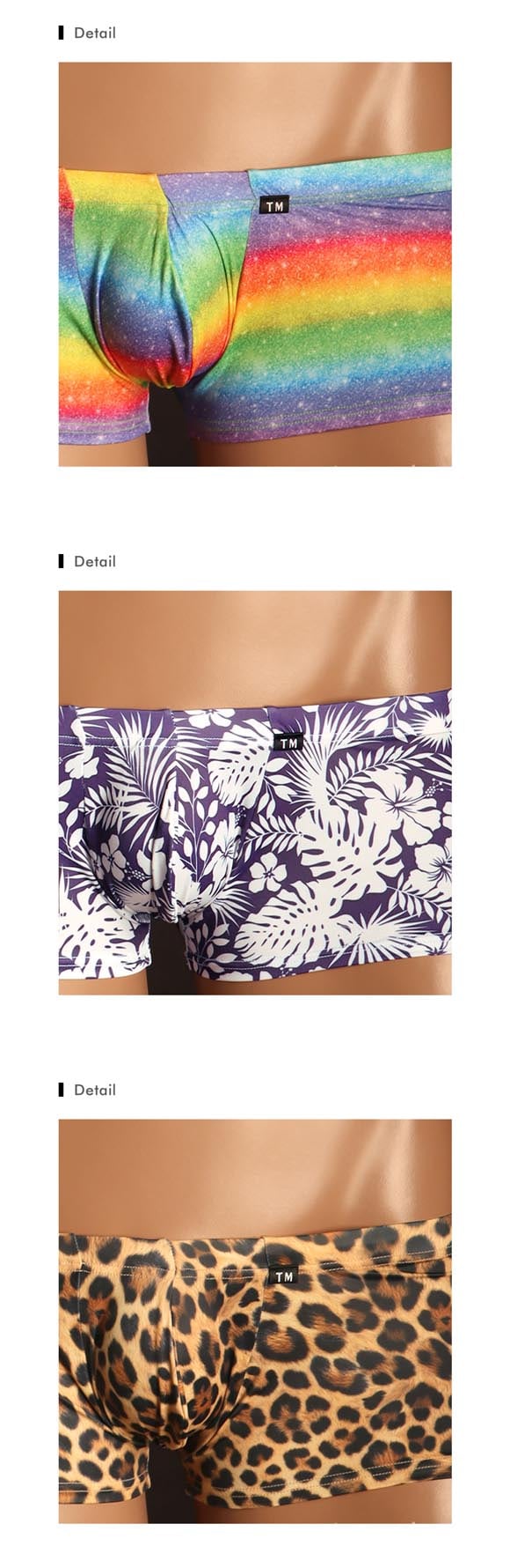 ティーエム コレクション N-3 Variety of patterns low-rise Boxer ローライズ ボクサー メンズ TM collection 日本製