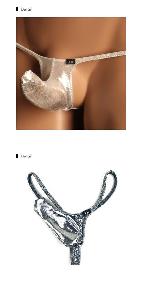 ティーエム コレクション Metallic JUST IMPACT HORN POUCH TB Tバック メンズ 日本製