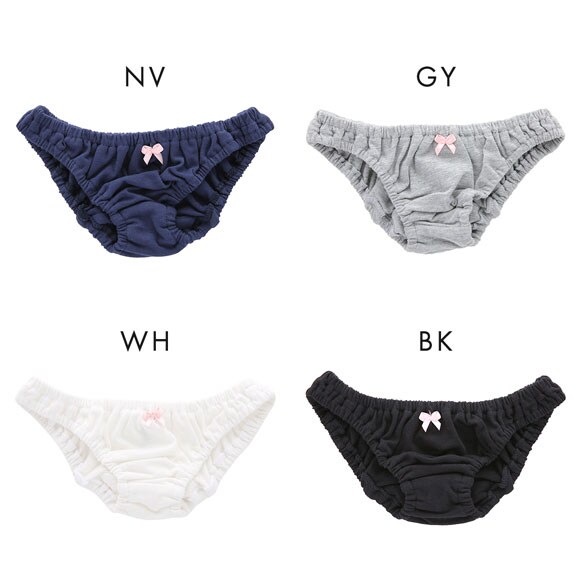 ユニセックス PLAY Lyocell 超ローライズインゴムキュートショーツ Ladys ハーフバック M ビキニ ジェンダーレス TM