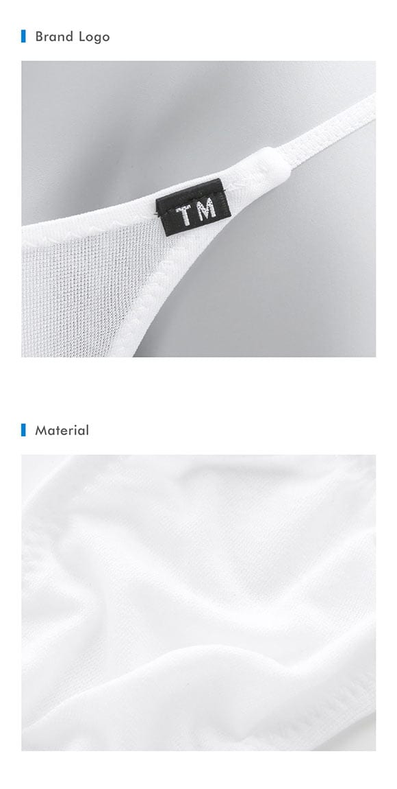 ティーエム コレクション ガーゼ調 2way side string ML Tバック ビキニ TM collection