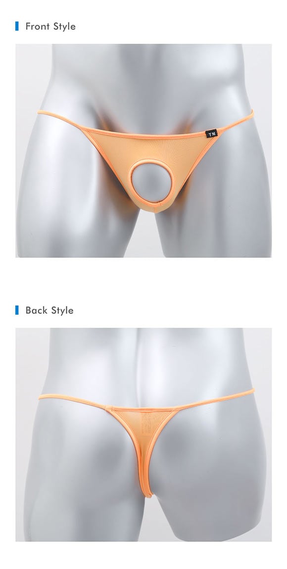 ティーエム コレクションSTRIKESKIN パイピング フロントホール Tバック TM collection