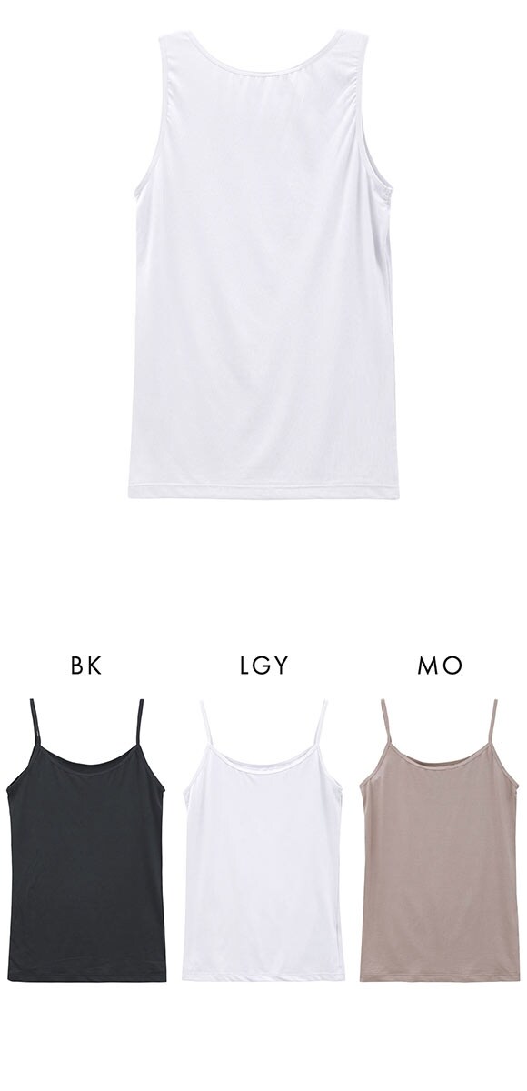 DRY WISH 冷感 タンクトップ インナー M L LL 吸汗速乾 接触冷感 UVカット ストレッチ ひんやり 熱中症対策 汗対策