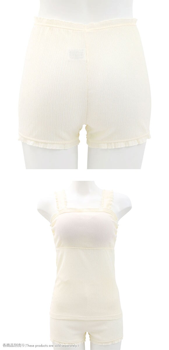 お家リラックス ショートパンツ M L LL 1分丈 パジャマ ペチパン ステテコ インナーボトム 涼感シワ加工 速乾 冷感