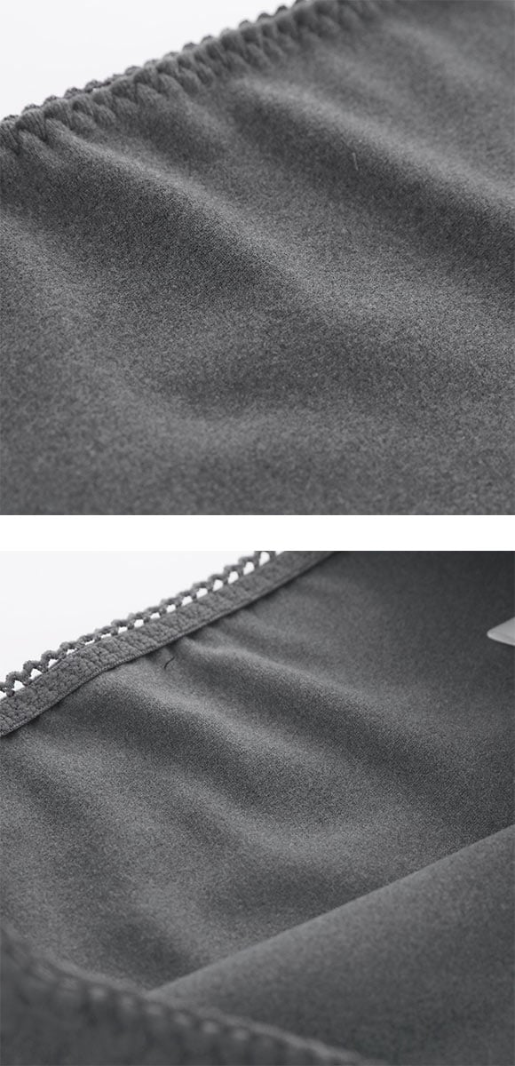 寒がり女子の強い味方 あったか起毛 ぽかぽか温活ショーツ M L LL 切りっぱなし 冷え対策 冷え性 温活 保温 静電気防止