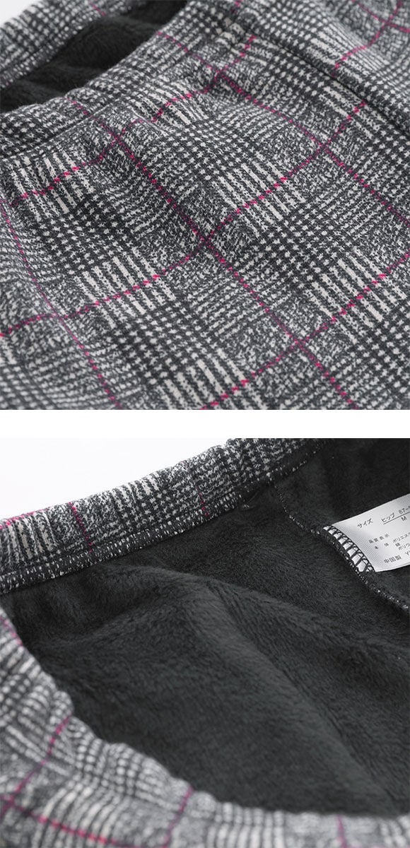 エブリデイパンツ あったか裏ボア ストレッチパンツ 裏起毛 ロングボトム M L LL 3L パジャマ ルームウェア 毛パン 裏シャギー