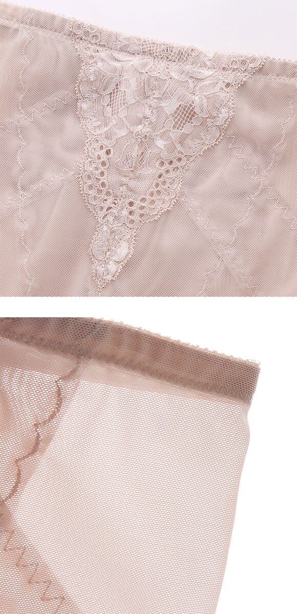 スリム魅せ メッシュガードル ショート丈 お腹押さえ＆ヒップアップ ショーツガードル ショートガードル 細見え 補正下着 美尻