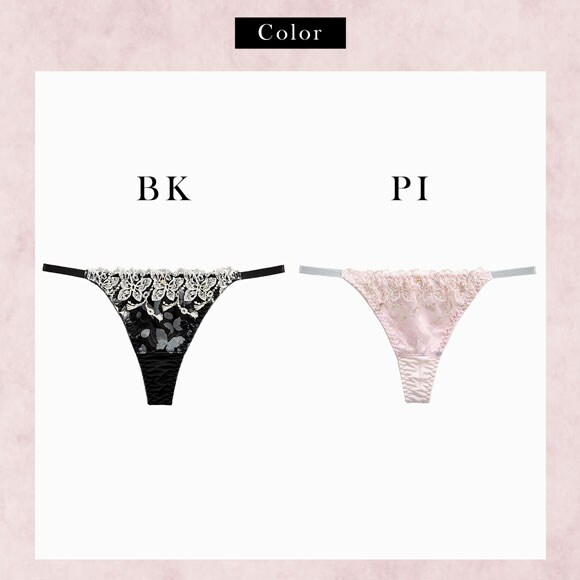 ラブジェリー ジュエルズバタフライ Tバックショーツ ML 別注 タンガ ソング ひびきにくい セクシー 単品 Love gerie