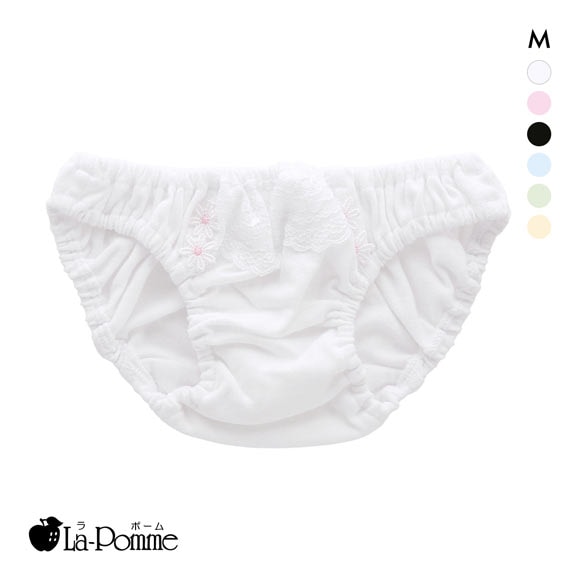 ラポーム by petite mignon ローライズ コットン スキャンティー フルバック レディース ショーツ 日本製 La-Pomme
