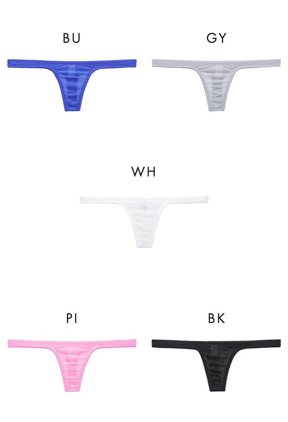 ラポーム プレーン Tバック ショーツ レディース 日本製 La-Pomme