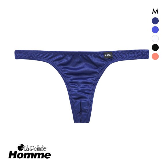 ラポーム オム スーパーWET Tバック ビキニ メンズ 前閉じ 日本製 La-Pomme Homme