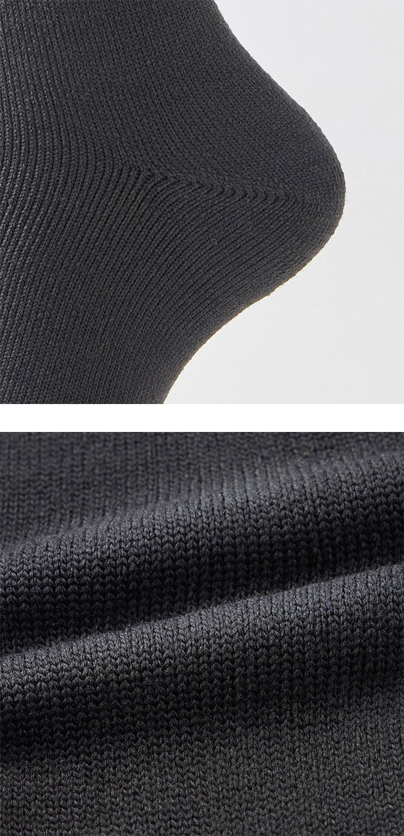 グンゼ ファイヤーアセドロン 3層構造 ルームソックス クルー丈 ソックス 口ゴムゆったり メンズ 靴下 GUNZE 汗とり