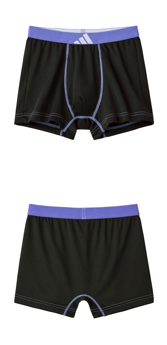 アディダス キッズ ジュニア用 メッシュ ボクサーパンツ 2枚組 adidas