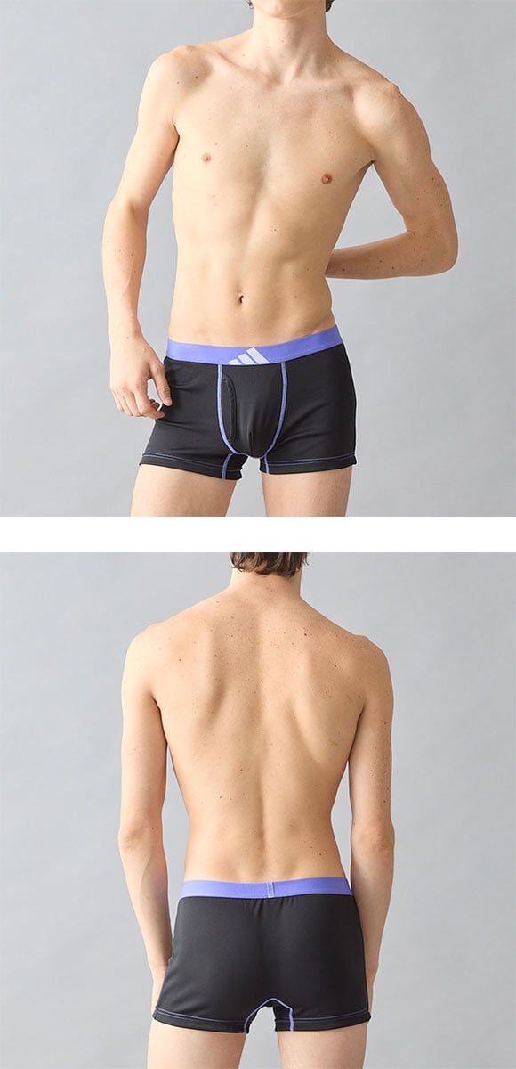 アディダス 吸汗速乾 2枚セット ボクサーパンツ メンズ adidas 大きいサイズ