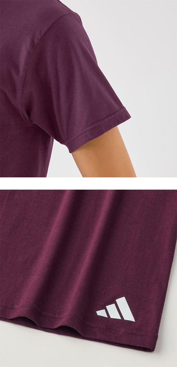 アディダス ワンポイントロゴ 半袖 Tシャツ メンズ adidas スポーツ クルーネック 綿100％