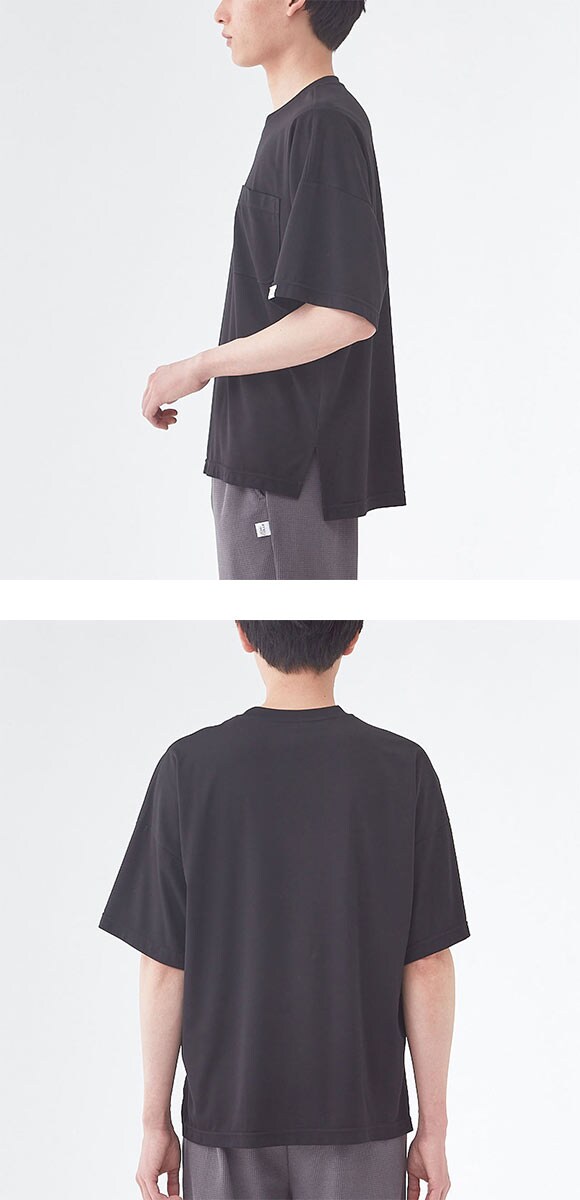 グンゼ UCHI-COLLE 冷感スムース 5分袖 シャツ メンズ パジャマ ルームウェア GUNZE ウチコレ