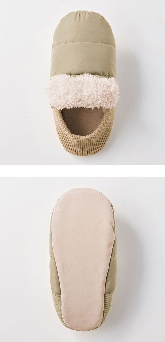 グンゼ UCHI-COLLE バウンドヒーター 内ボア ルームシューズ バブーシュタイプ レディース 発熱 GUNZE ウチコレ