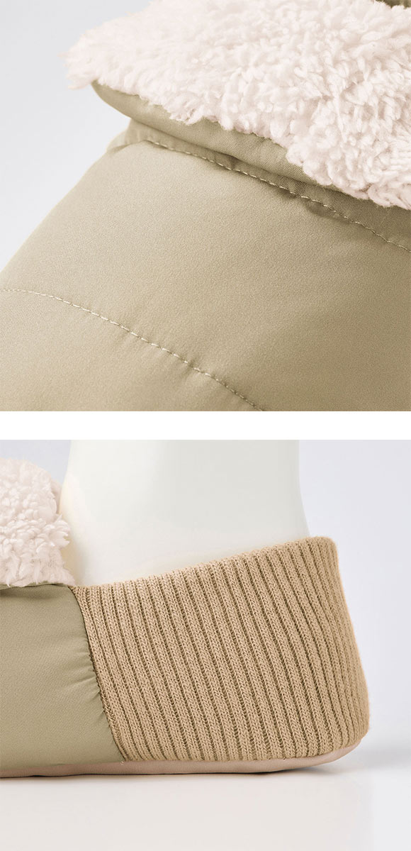 グンゼ UCHI-COLLE バウンドヒーター 内ボア ルームシューズ バブーシュタイプ レディース 発熱 GUNZE ウチコレ