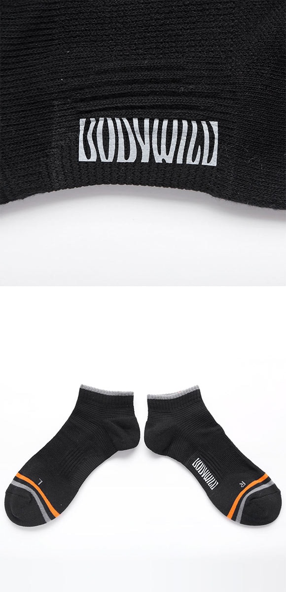 グンゼ BODYWILD by BEAMS DESIGN アーチサポート スニーカー丈 ソックス メンズ 25-27cm GUNZE ビームス ボディワイルド