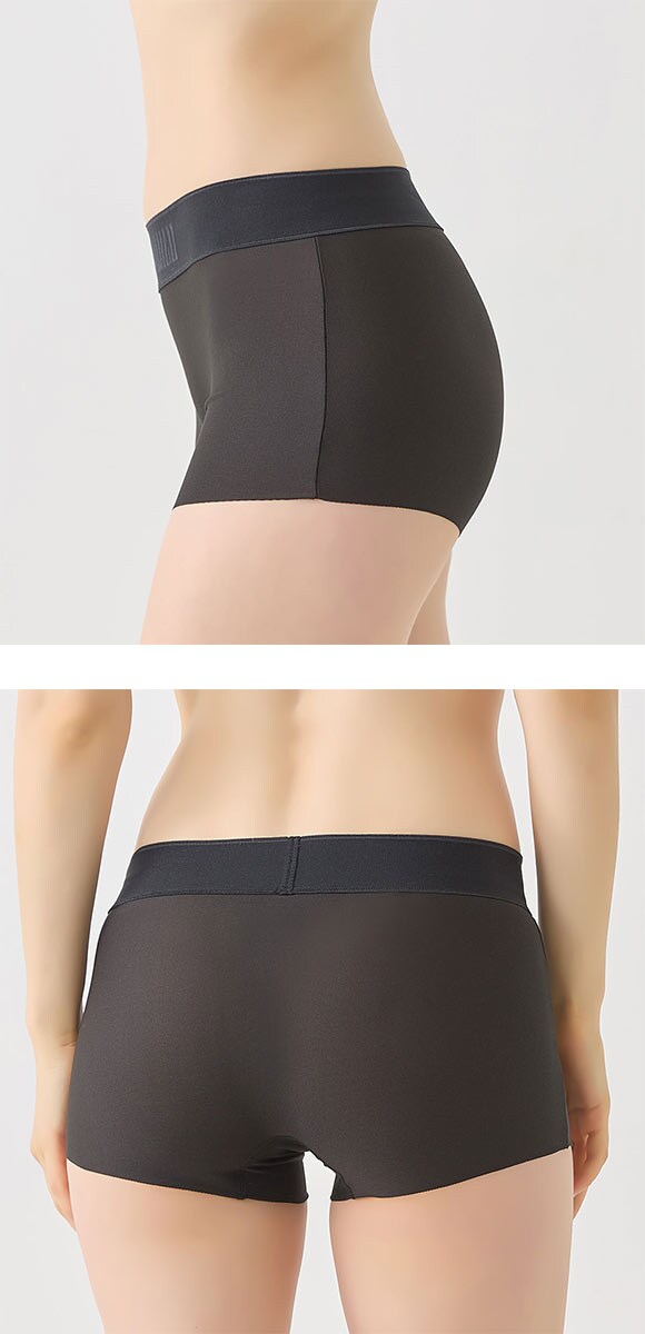 グンゼ BODY WILD レディース ボクサーパンツ EZX GUNZE ボディワイルド カットオフ