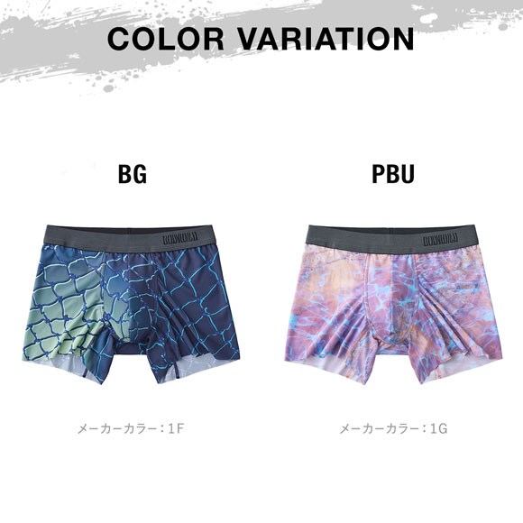 グンゼ BODY WILD インクジェットプリント ボクサーパンツ メンズ 前とじ GUNZE ボディワイルド
