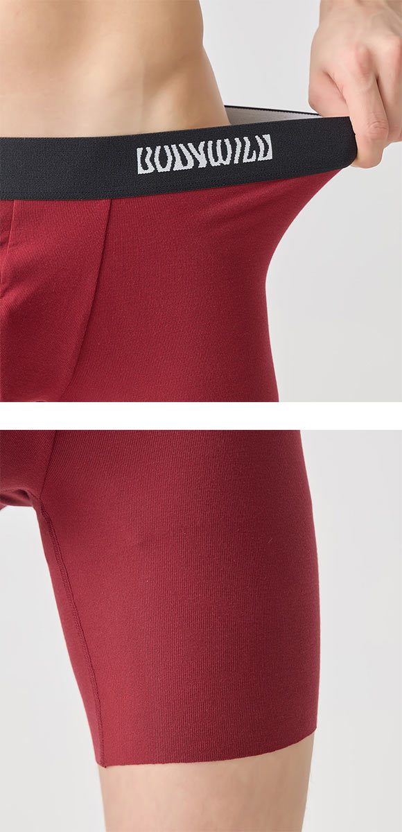 ボディワイルド ロングボクサーパンツ 前閉じ メンズ BODYWILD