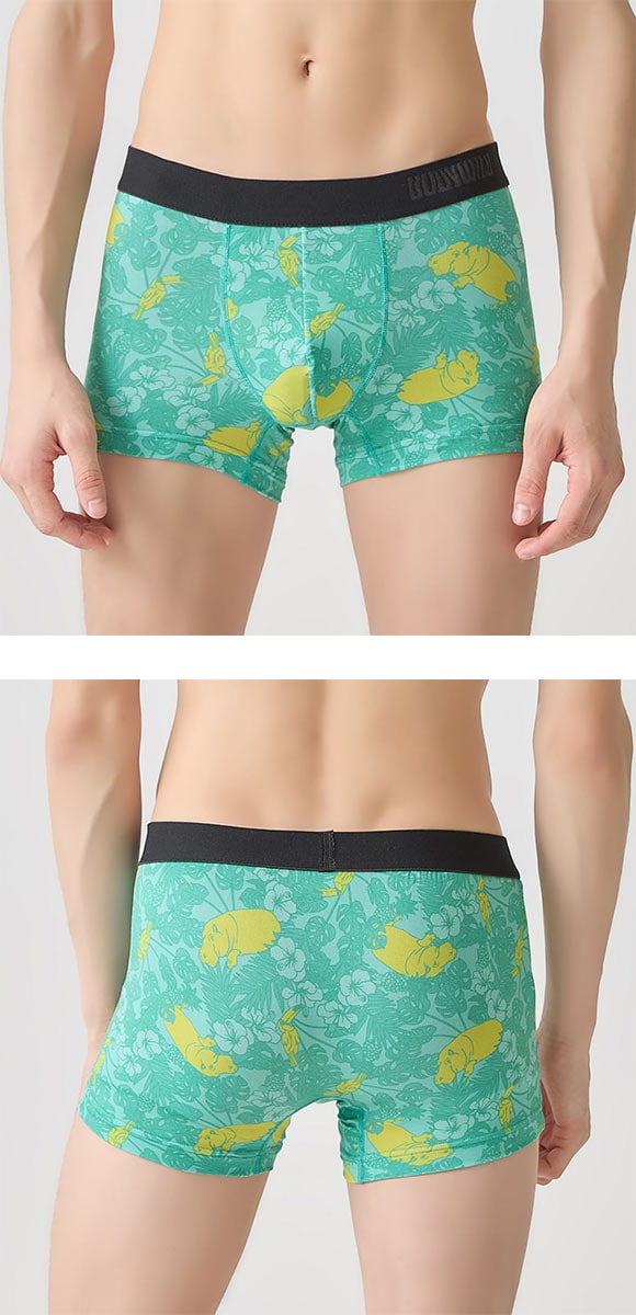 ボディワイルド ボクサーパンツ 前閉じ メンズ 吸汗速乾 BODYWILD