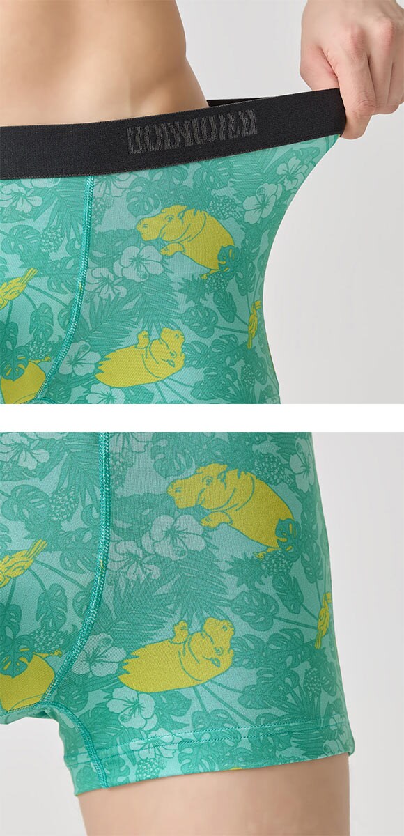 ボディワイルド ボクサーパンツ 前閉じ メンズ 吸汗速乾 BODYWILD