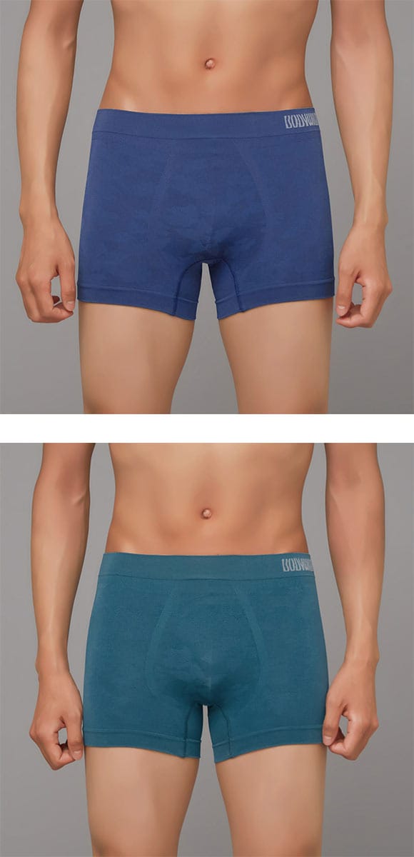 グンゼ BODY WILD 3D-Boxer ペタル柄 ボクサーパンツ メンズ 立体成型 前とじ GUNZE ボディワイルド