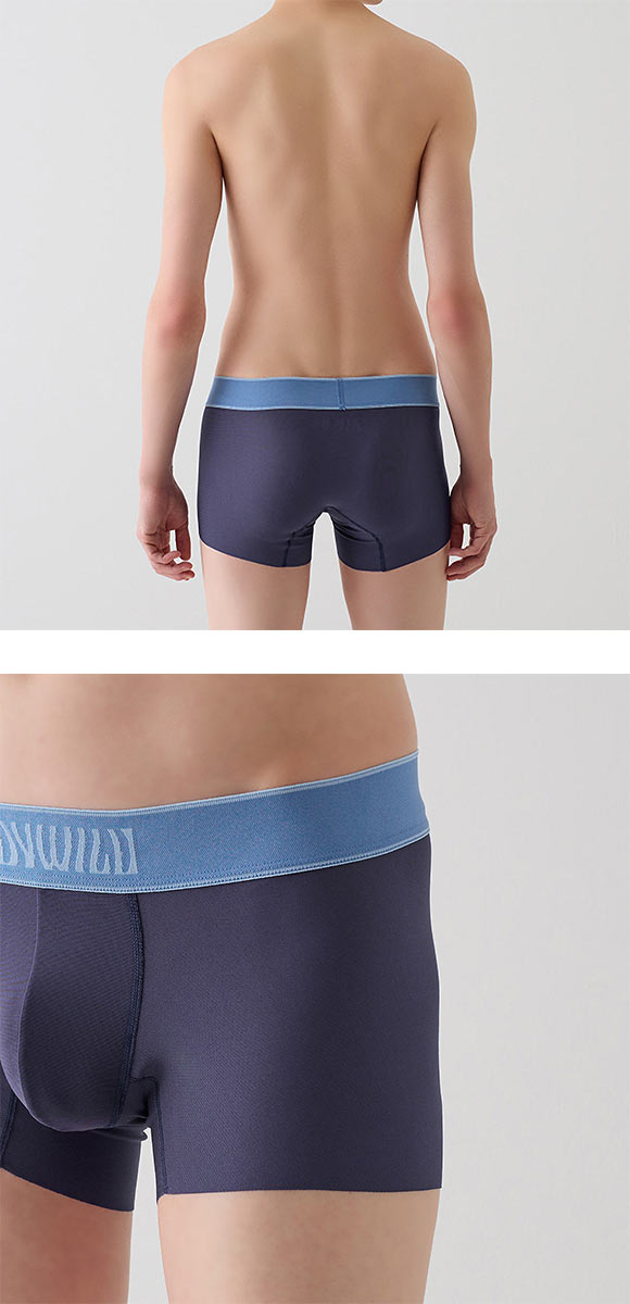 グンゼ BODY WILD EZX カットオフ ローライズ ボクサーパンツ メンズ 前とじ 日本製 GUNZE ボディワイルド イージーエックス