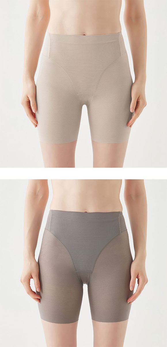 グンゼ スタイル改善計画 2分丈ショーツ レディース 裾カットオフ いいここち GUNZE