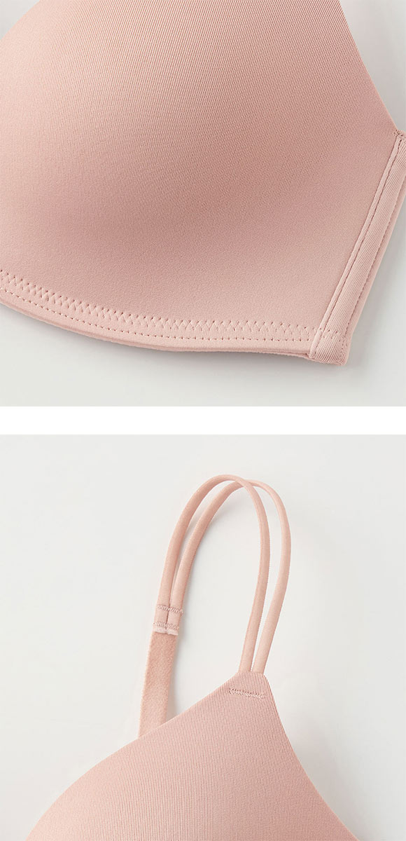 グンゼ unTuche ノンワイヤーブラ＆ショーツセット ティーンズ ワイレスブラ ブラジャー GUNZE アントゥシェ