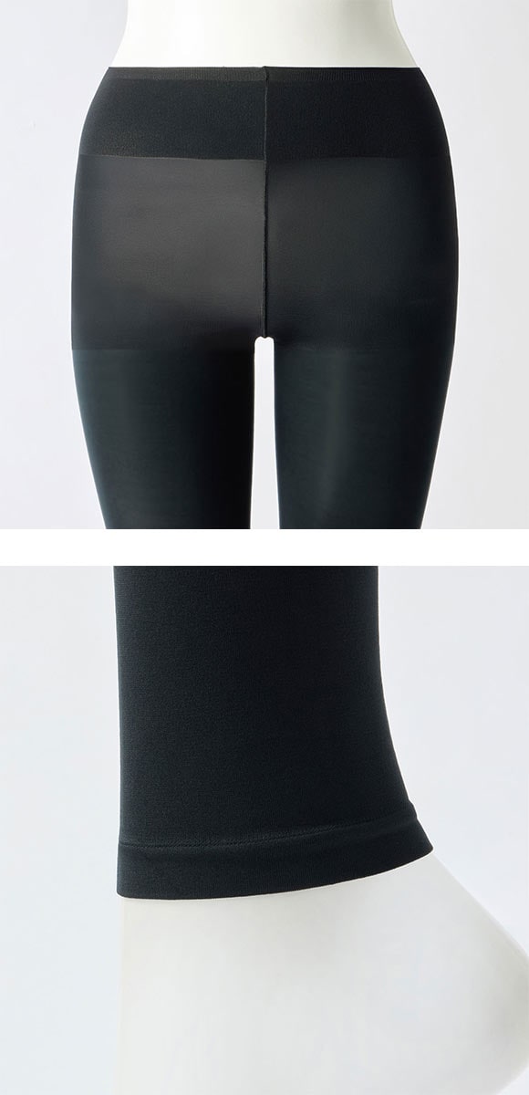 グンゼ KIREILABO 65デニール ソフトタッチレギンス 10分丈 レディース レッグウェア 大きいサイズ GUNZE キレイラボ