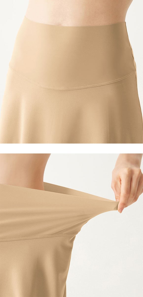 グンゼ アドバンスレーベル ペチコート 55cm丈 レディース インナー GUNZE ADVANCE LABEL