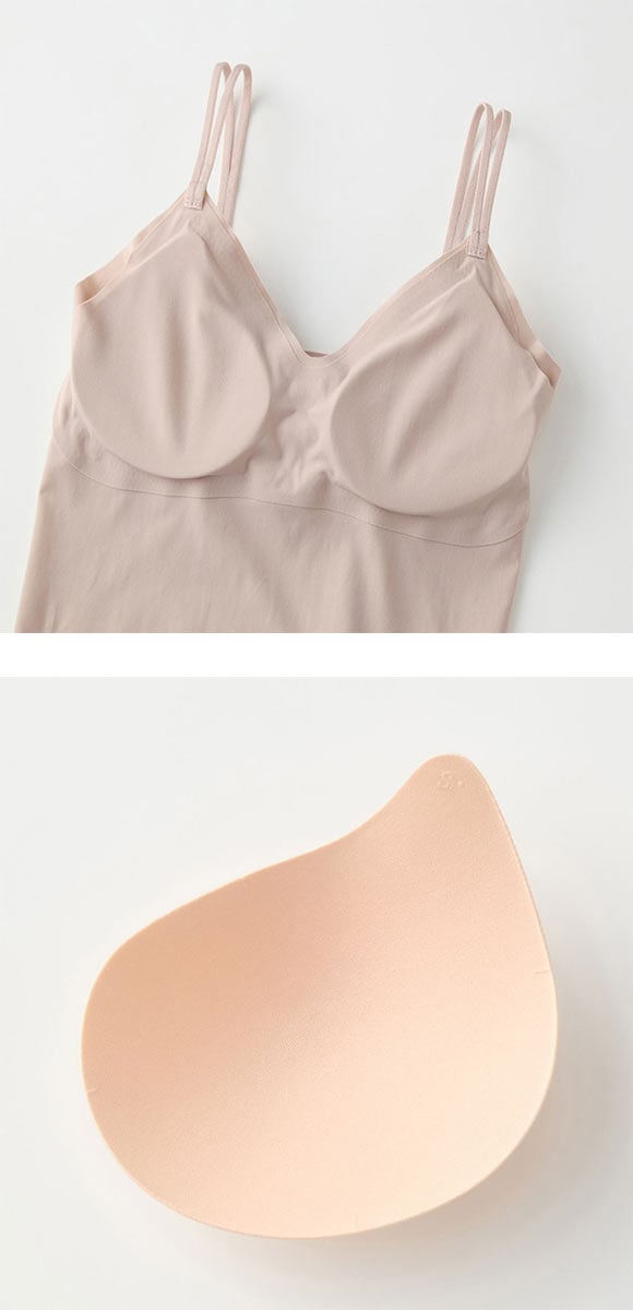 グンゼ アントゥシェ ブラキャミソール ガールズインナー カップ付き インナー ブラトップ GUNZE unTuche