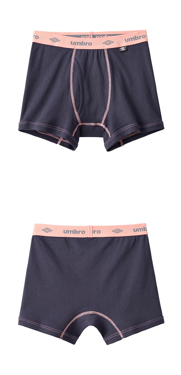 アンブロ 綿100％ ボクサーパンツ ボーイズ 2枚組 UMBRO