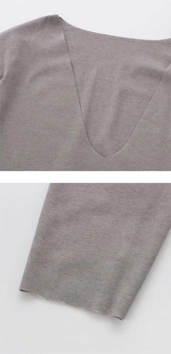 グンゼ ワイジー Vネック ロングスリーブシャツ GUNZE YG