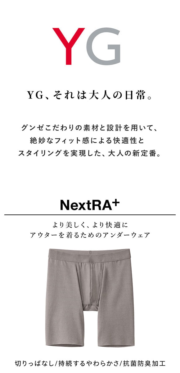 グンゼ ワイジー ロングボクサー GUNZE YG
