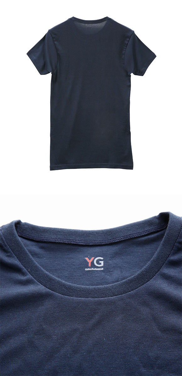グンゼ GUNZE ワイジー YG DRY&DEO インナー Tシャツ クルーネック 2枚組 YV0113A