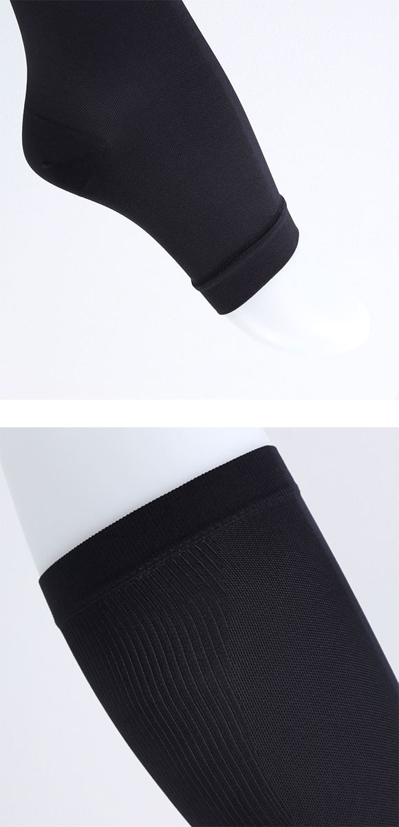 ハイソックス 靴下 メディックピエド 高着圧 オープントゥ 一般医療機器 段階着圧 日本製