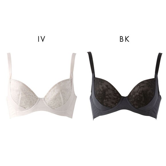 ルシアン Frameey 骨格ストレートタイプ ブラ 3/4カップ ブラジャー BCDEF 脇肉 脇高 フレーミー LECIEN