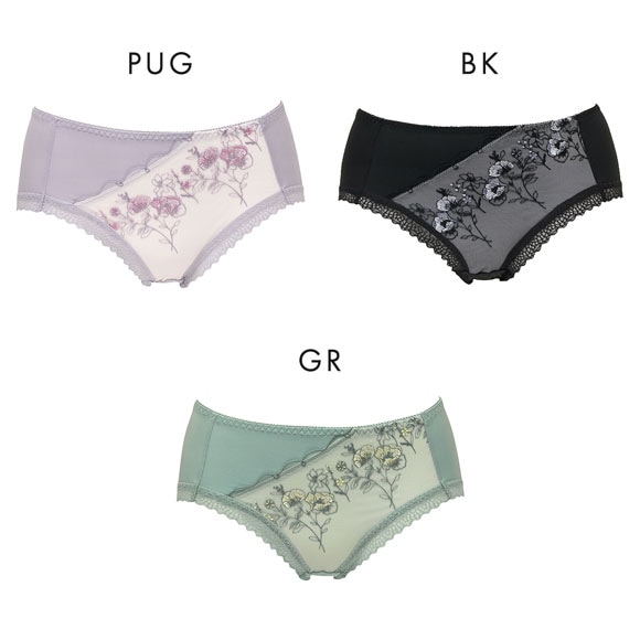 ルシアン ふんわりUPブラ ペアショーツ ショーツ スタンダード M L LL LECIEN