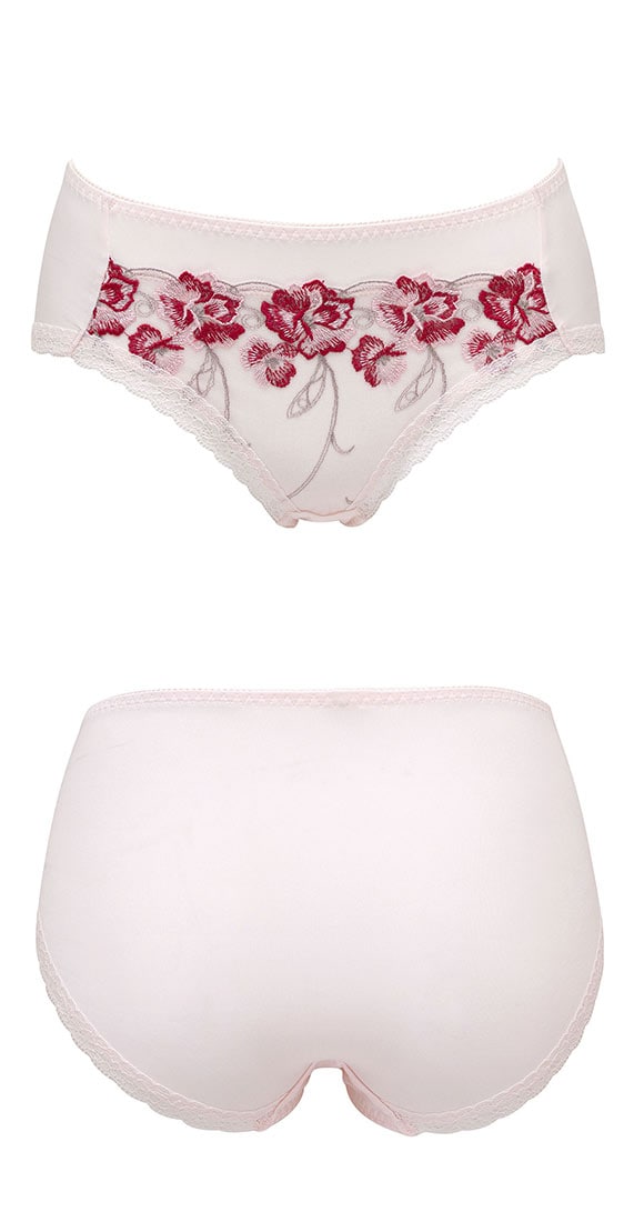 ルシアン キレイ魅せ 脇やせメイクブラ ペアショーツ スタンダード M L LL 大きいサイズ 履きこみ丈深め LECIEN