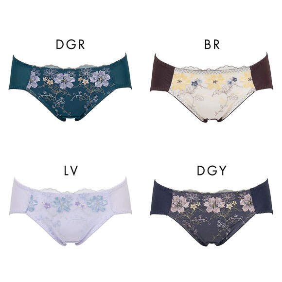 ルシアン 大きめバスト専用 コンパクト設計 ペアショーツ スタンダード M L LL 3L 大きいサイズ LECIEN