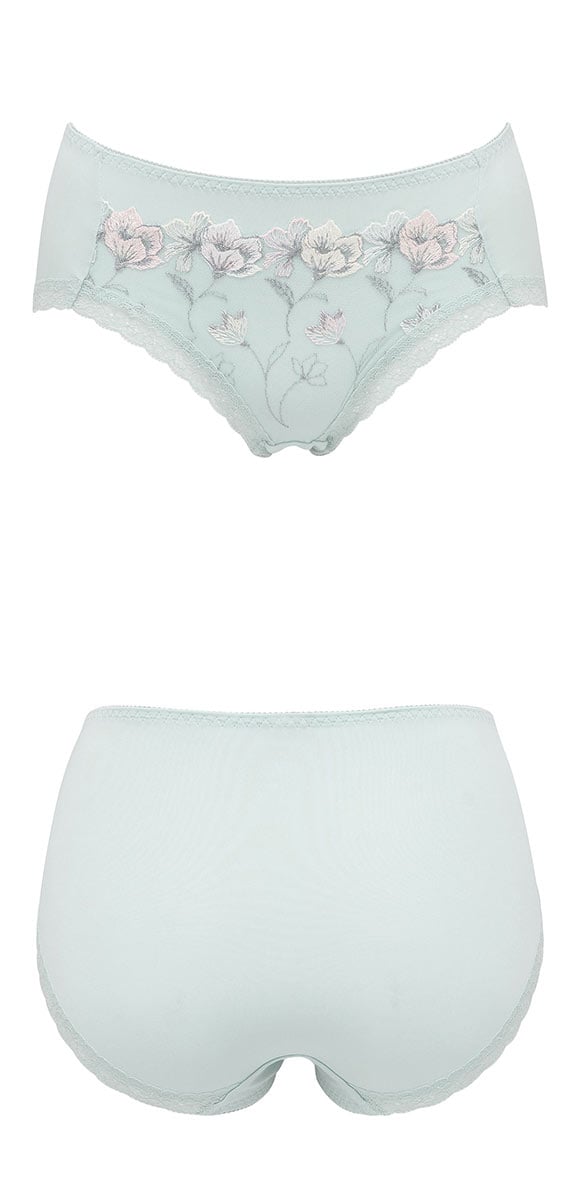 ルシアン キレイ魅せ 脇やせメイクブラ ペアショーツ スタンダード M L LL 大きいサイズ 履きこみ丈深め LECIEN