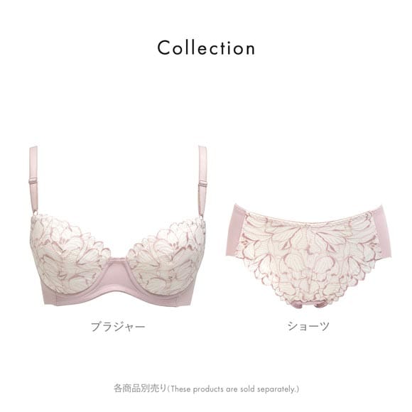 ルシアン キレイ魅せ 美背中メイクブラ ブラジャー 4/5カップ BCD 脇肉 脇高 単品 下着 LECIEN